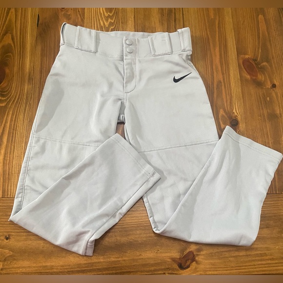 Nike Other - Nike baseball Kids' Light Gray Pants